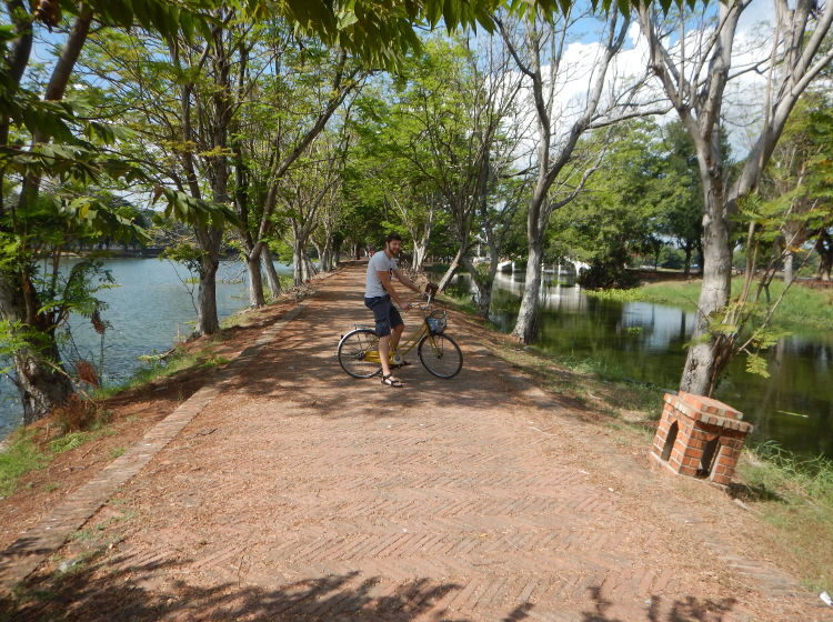 ayutthaya-tamples-bicycle