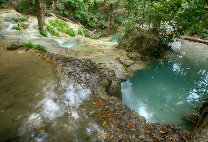 מפלי ארוואן קנצ'נבורי Erawan waterfalls
